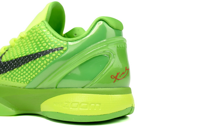  TS Nike Kobe 6 Protro “Grinch“