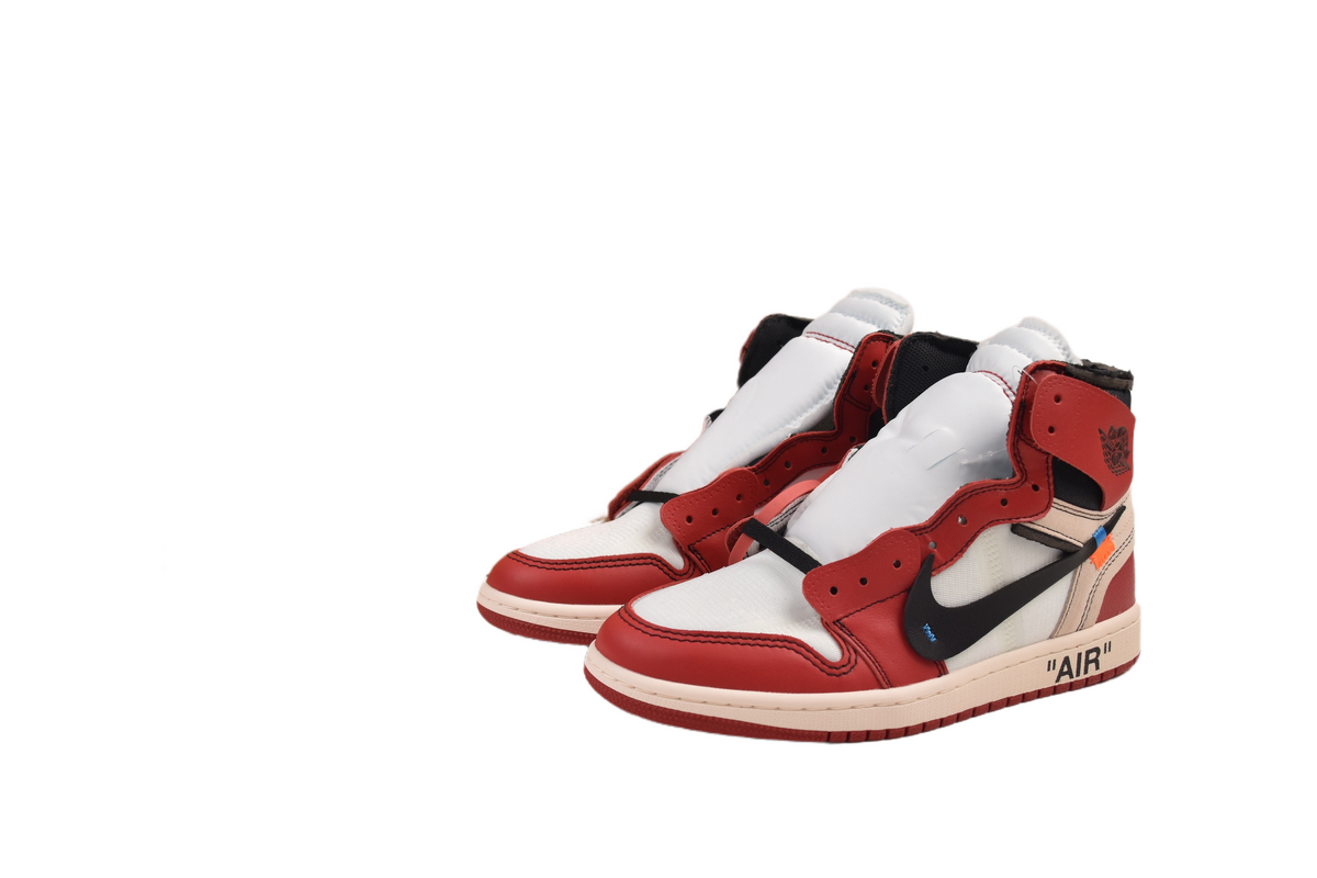 OG OFF-WHITE x Air Jordan 1 High OG 10X“Chicago”
