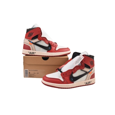 OG OFF-WHITE x Air Jordan 1 High OG 10X“Chicago” 02