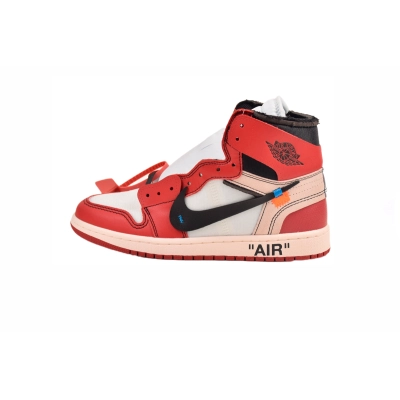 OG OFF-WHITE x Air Jordan 1 High OG 10X“Chicago” 01