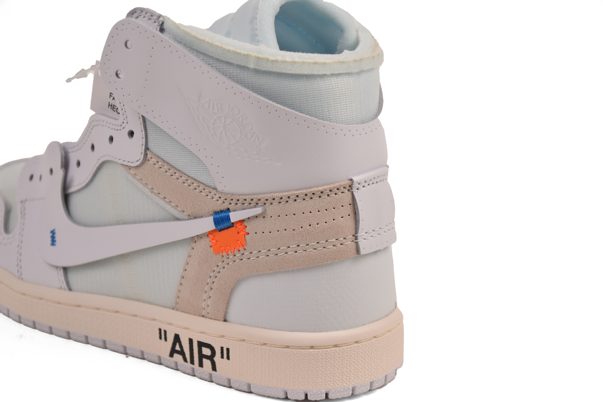 OG OFF WHITE X Air Jordan 1 White