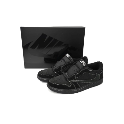 OG Travis Scott x Air Jordan 1 Low OG SP Black Phantom 02
