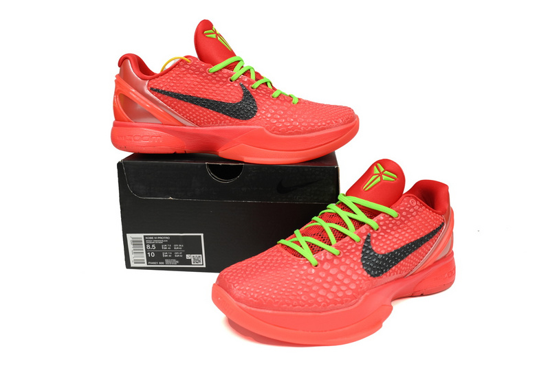 TS Nike Kobe 6 Protro "Reverse Grinch"