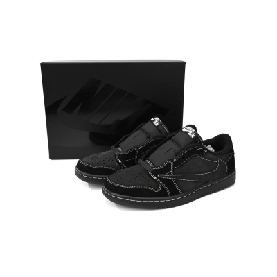 Y Travis Scott x Air Jordan 1 Low OG SP Black Phantom 02