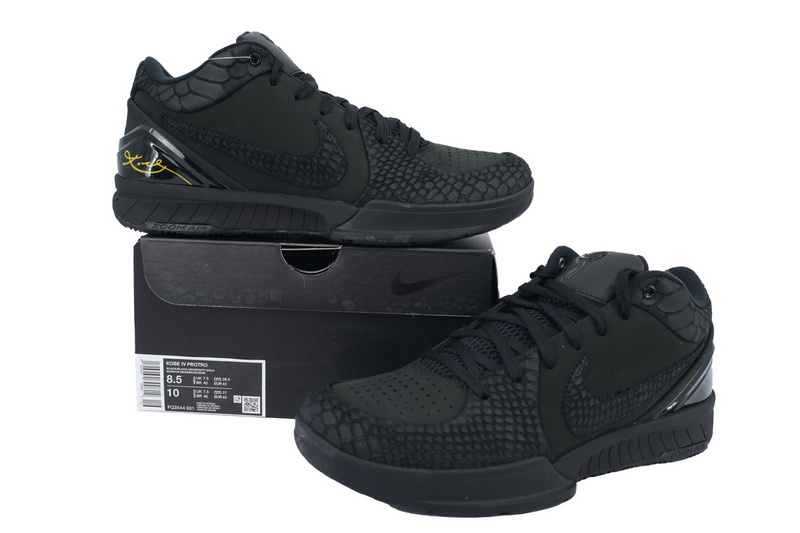 S2 Nike Kobe 4 Protro “Black Mamba”