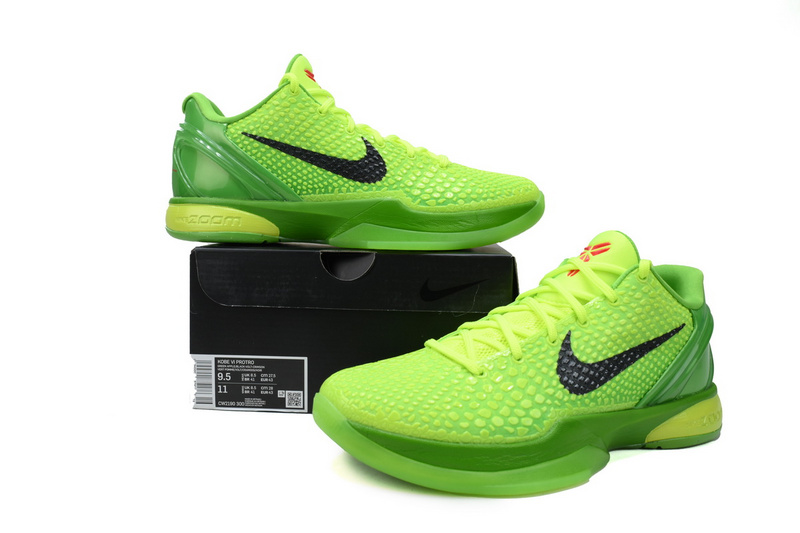 S2 Nike Kobe 6 Protro “Grinch”
