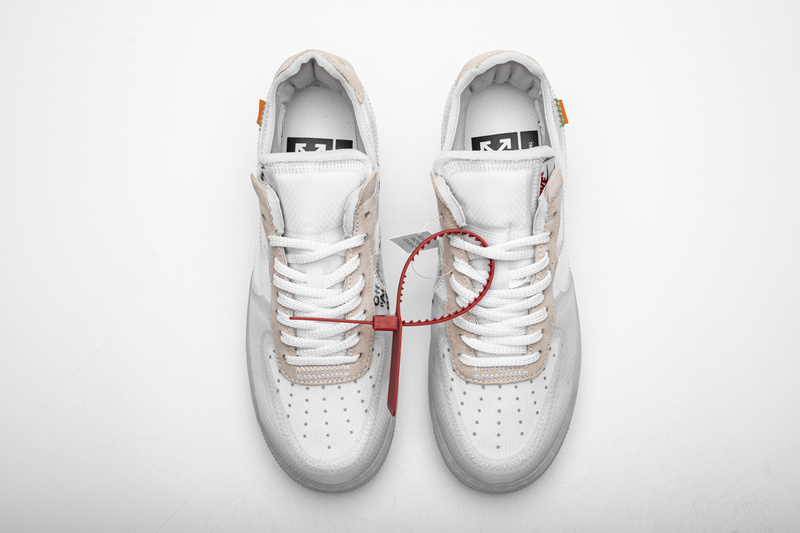 OWF OFF White X Air Force 1 Low White