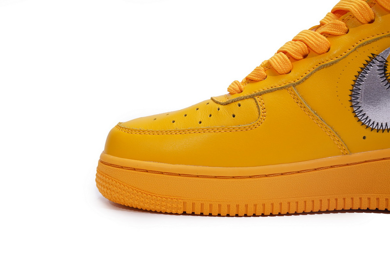OWF OFF-White x Nike Air Force 1 Low University Gold