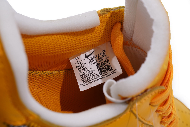 OWF OFF-White x Nike Air Force 1 Low University Gold