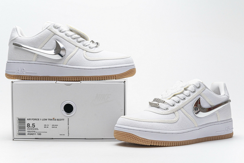OWF Travis Scott x Nike Air Force 1“White”