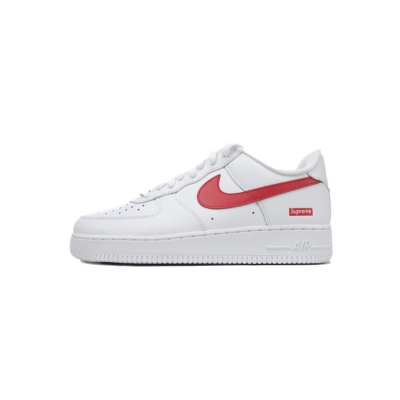 XP Supreme x Air Force 1 Low'Box Logo-Speed Red'Shanghai Exclusive 01