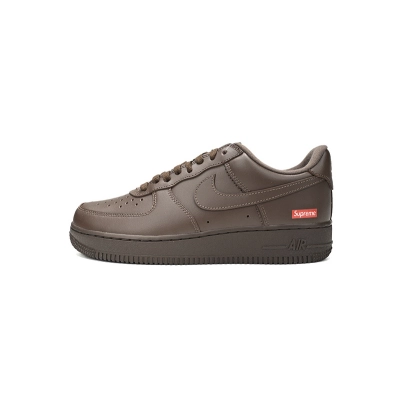 G Supreme x Nike Air Force 1 Low "Baroque Brown" 01