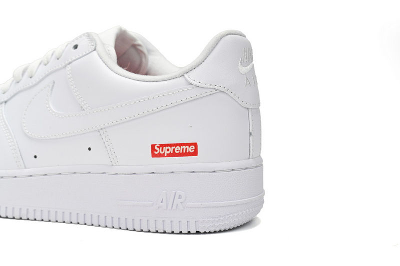 G Supreme x Nike Air Force 1 Low White For Sale