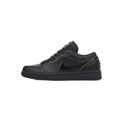 XH Air Jordan 1 Low SE 'Black Cat Mascot' 01