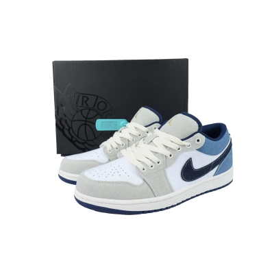 XH Air Jordan 1 Low 'Denim' 02