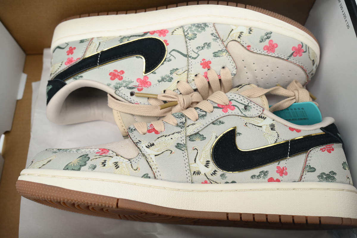 XH Rui Hachimura x Air Jordan 1 Retro Low OG 'Cranes'