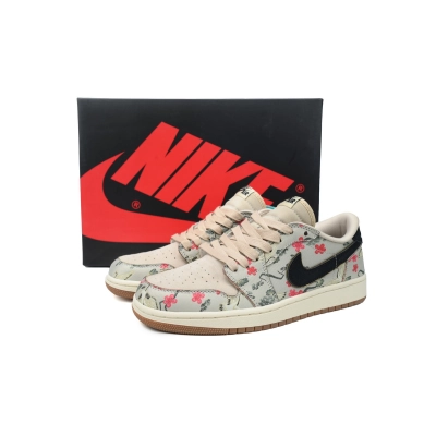 XH Rui Hachimura x Air Jordan 1 Retro Low OG 'Cranes' 02