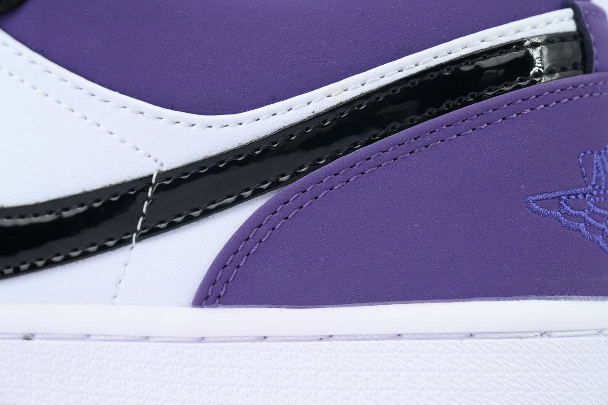 XH Air Jordan 1 Low 'Court Purple'