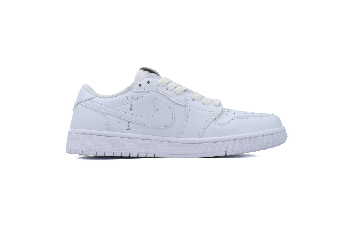 XH Travis Scott x Air Jordan 1 Low White