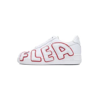 KJ CPFM x Nike Air Force 1 Low Premium White Red 01