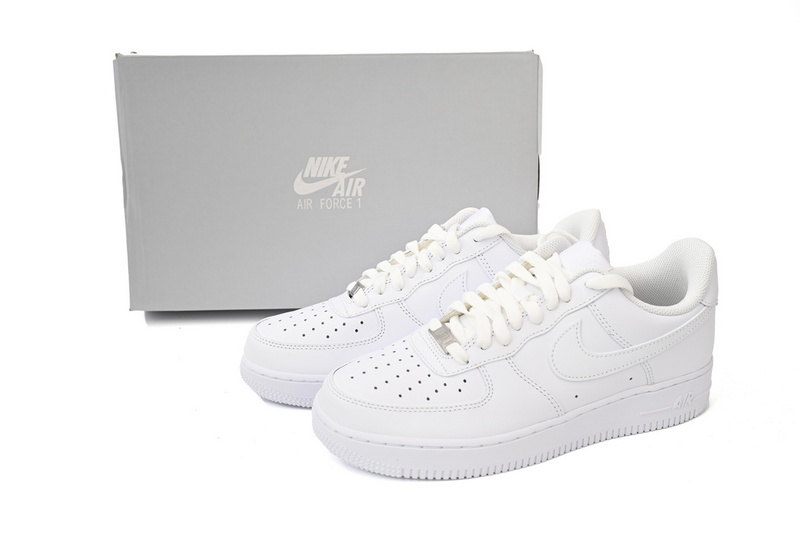 KJ Nike Air Force 1 '07 Low White