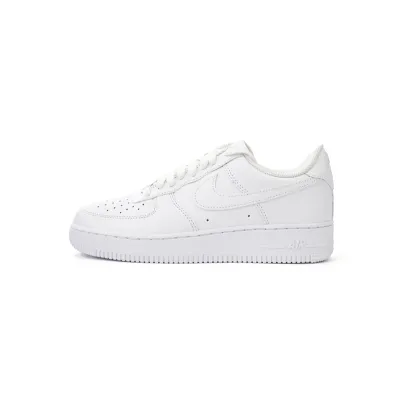 KJ Nike Air Force 1 '07 Low White 01