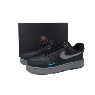 KJ Nike Air Force 1 'Carbon Fiber Weave' 02
