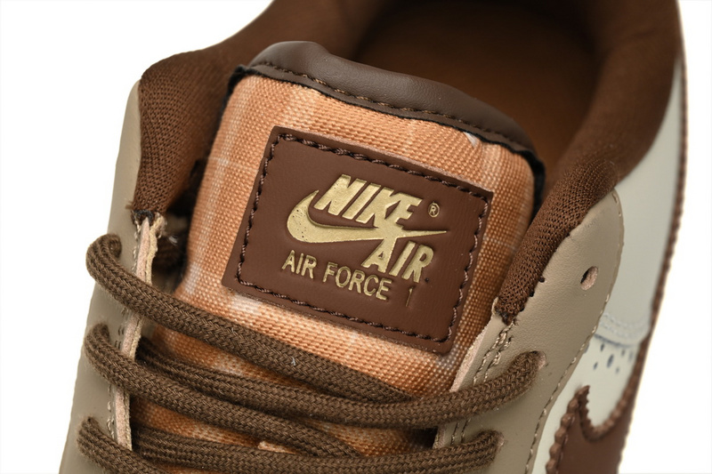 KJ Nike Air Force 1 Low GS "Brogue Wingtip"