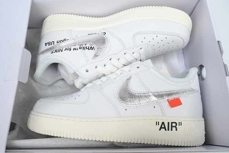 KJ OFF White X Air Force 1 ’07 Low Conplex Con