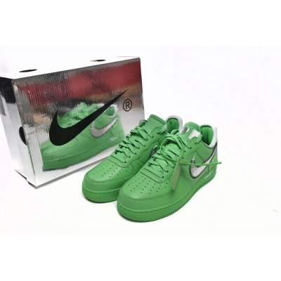 S2 OFF White X Air Force 1 Low Green 02