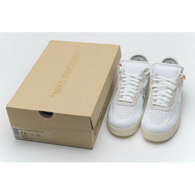 S2 OFF White X Air Force 1 Low White 02