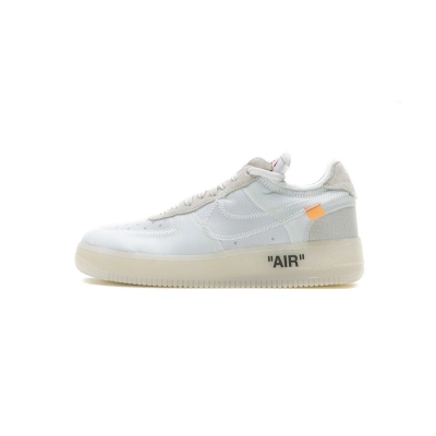 S2 OFF White X Air Force 1 Low White 01