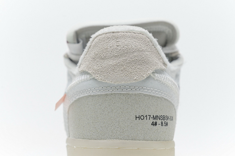 S2 OFF White X Air Force 1 Low White