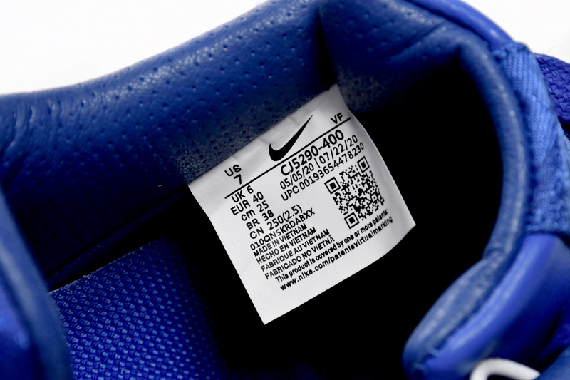 KJ CLOT x Nike Air Force 1 Low Premium Blue Silk