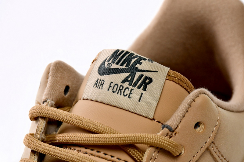 KJ Nike Air Force 1 Low Flax