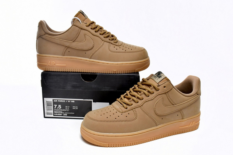 KJ Nike Air Force 1 Low Flax