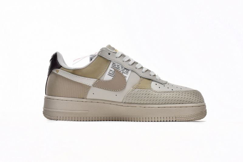 KJ Nike Air Force 1 Low Tan Bling