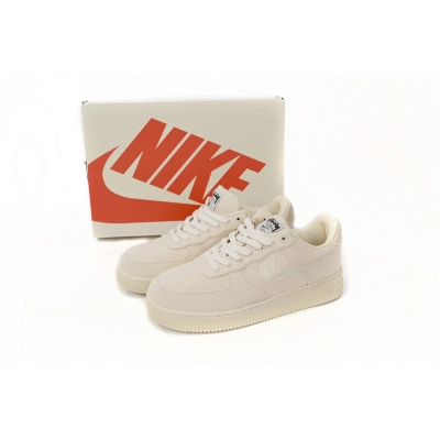 KJ Stussy x Nike Air Force 1 Low “Fossil Stone” 02