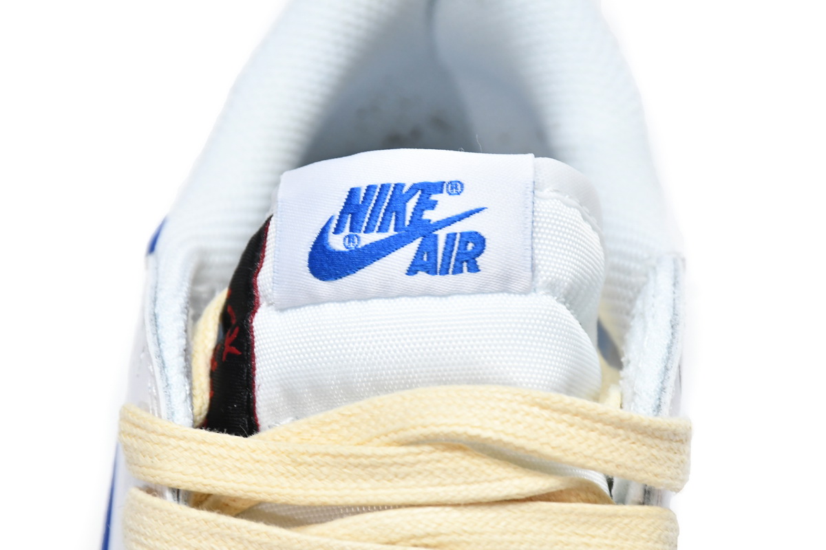 XH Travis Scott x Air Jordan 1 Low White Blue