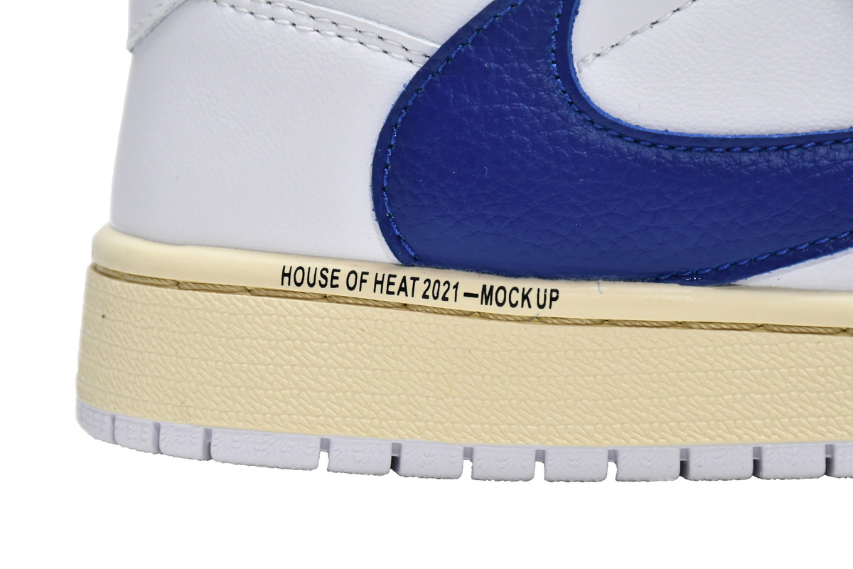 XH Travis Scott x Air Jordan 1 Low White Blue