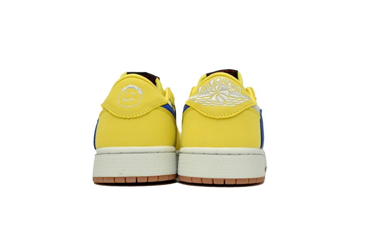 XH Travis Scott x Air Jordan 1 Low OG 'Canary'