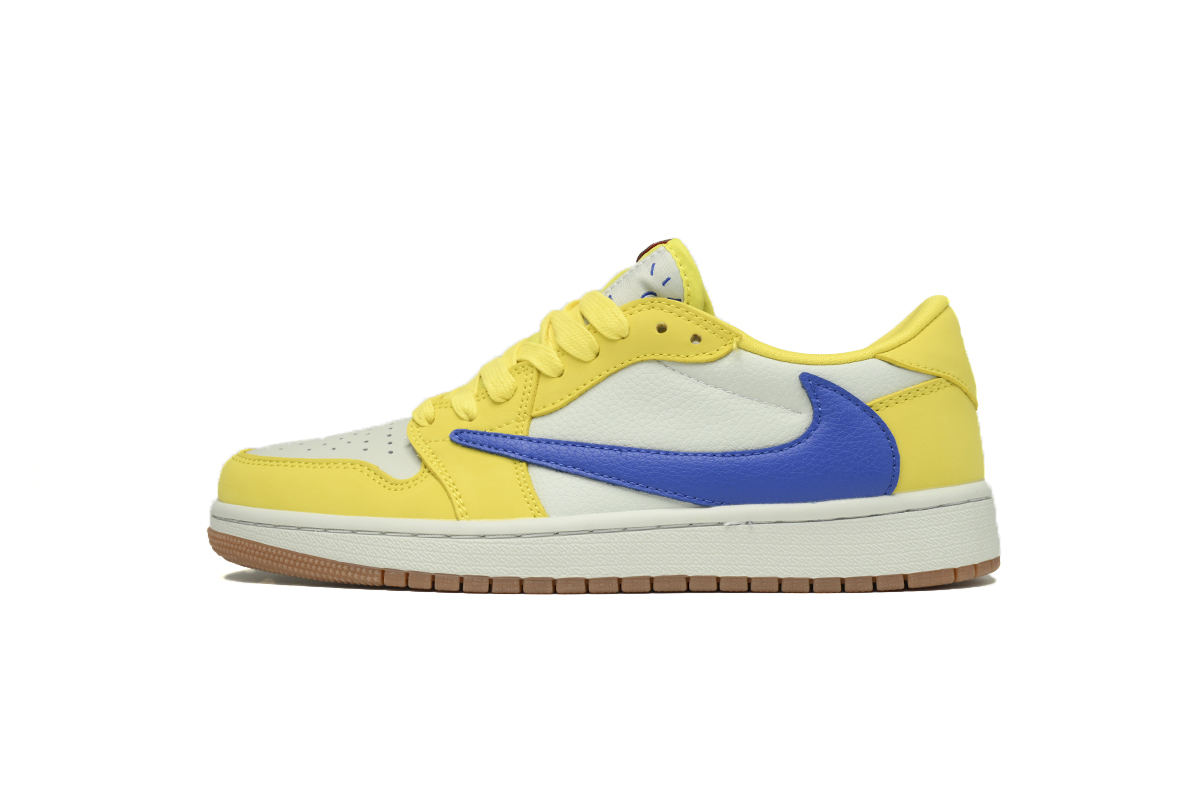 XH Travis Scott x Air Jordan 1 Low OG 'Canary'
