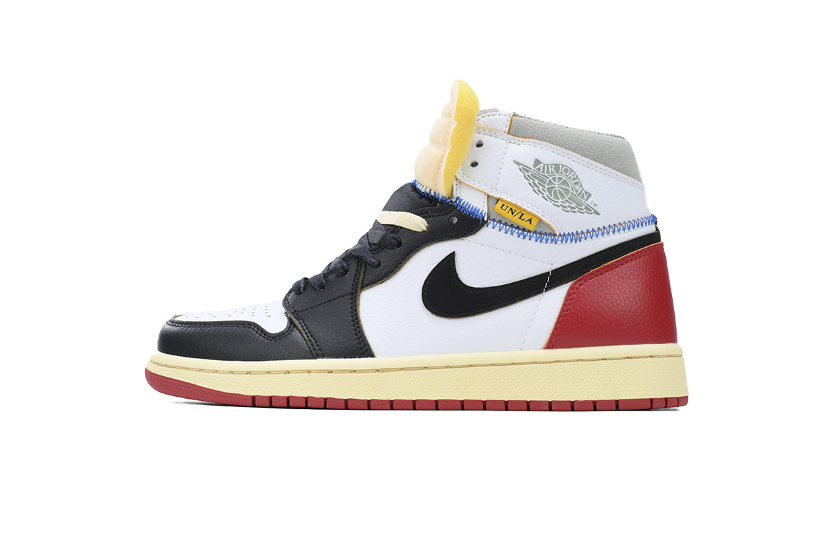 XH Union X Air Jordan 1 OG Hi Retro“Black Toe”