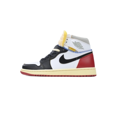 XH Union X Air Jordan 1 OG Hi Retro“Black Toe” 01