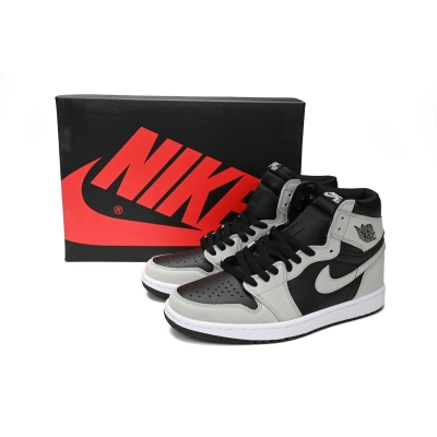 XH Air Jordan 1 Shadow 2.0 Black Light Smoke Grey 02