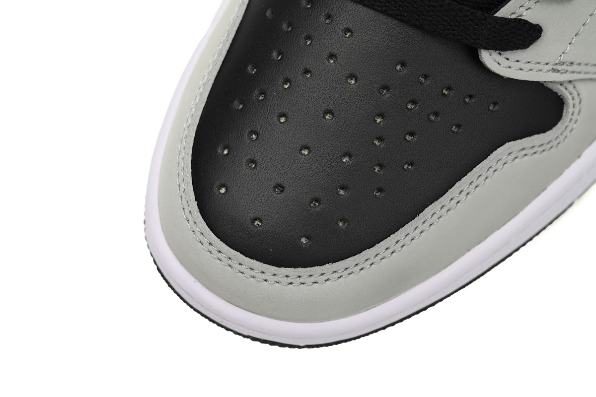 XH Air Jordan 1 Shadow 2.0 Black Light Smoke Grey