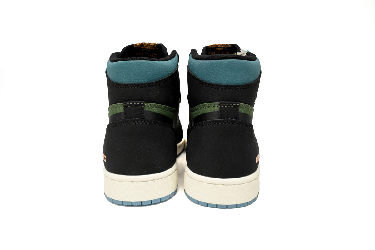 XH Air Jordan 1 High Element GORE-TEX "Black/Olive"