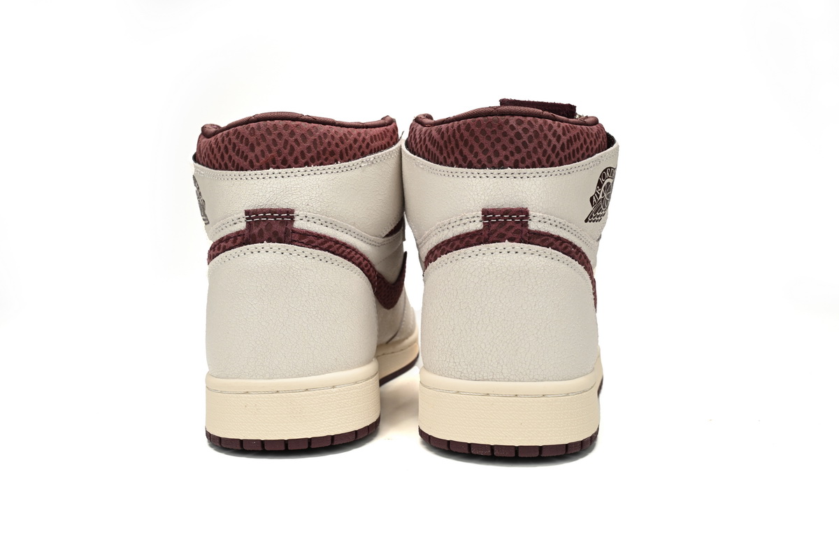 XH Air Jordan 1 High OG SailBurgundy Crush5