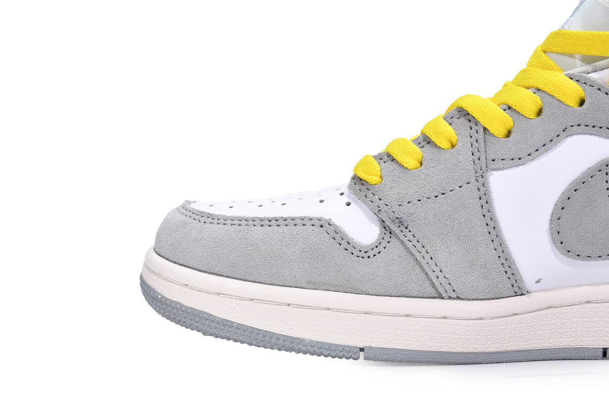 XH Air Jordan 1 High Switch Light Smoke Grey