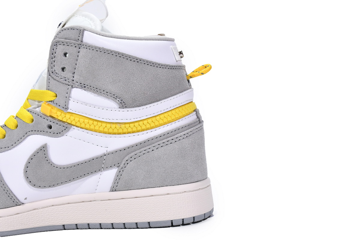 XH Air Jordan 1 High Switch Light Smoke Grey